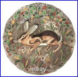 Gien French Rambouillet Rabbit Dinner Plate 10.25 Mint Condition