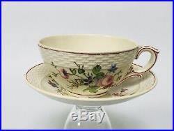 Honore Savy Antique French Faience Cup And Saucer 18th C Marseille
