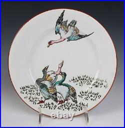Jules Vieillard Bordeaux Faience Japonisme Bird Plate French Millet Aesthetic #4