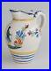 Large-Antique-Early-1900-s-French-Faience-Quimper-Hand-Painted-Pitcher-Jug-8-25-01-im