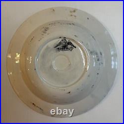 Lot 4 Faience Extra Antique Ceramic Bowls 19th Century France Japan Art Nouveau