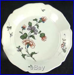 N655 ANTIQUE 18TH CENTURY FRENCH FAIENCE PLATE LA ROCHELLE a