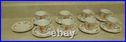 Olerys by LC LONGCHAMP FRANCE Cup w Saucer Set of 8 9 saucers
