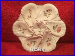 Oyster Plate Authentic Antique Oyster Plate French Majolica Faience, op497