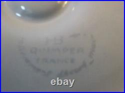 Oyster Plate HB Quimper French Faience Oyster Plate