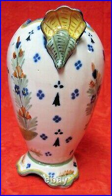 Quimper Faience -Lovely HR Quimper matching vases (41/2 x 71/2)New Price
