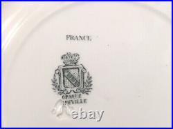 Set of 4 Antique French Plates circa 1889