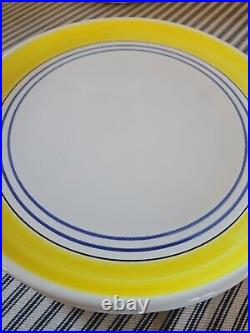 Three Quimper France Multi Use Plates 8 3/8