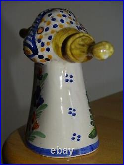 VINTAGE BELL FRENCH FAIENCE HB QUIMPER circa 1900s