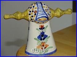 VINTAGE BELL FRENCH FAIENCE HB QUIMPER circa 1900s