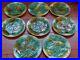 VINTAGE-EIGHT-DESSERT-PLATES-FRENCH-FAIENCE-MAJOLICA-ONNAING-circa-1900s-01-hxyd