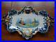 VINTAGE-PLATER-DISH-FRENCH-FAIENCE-HR-QUIMPER-circa-1900s-lenght-14-01-oprw
