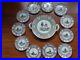 VINTAGE-SET-CHEESES-11-PLATES-AND-DISH-FRENCH-FAIENCE-HENRIOT-QUIMPER-1930s-01-bh