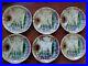 VINTAGE-SIX-PLATES-ASPARAGUS-FAIENCE-FRENCH-MAJOLICA-ONNAING-1900s-01-bybz