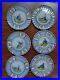 VINTAGE-SIX-SMALL-BREAD-PLATES-FRENCH-FAIENCE-HENRIOT-QUIMPER-circa-1920s-6-1-01-bef