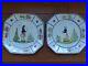 VINTAGE-TWO-OCTAGONAL-PLATES-CERAMIC-HENRIOT-HB-QUIMPER-FRANCE-circa-1950s-01-ekhi