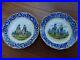 VINTAGE-TWO-PLATES-FRENCH-FAIENCE-HENRIOT-HB-QUIMPER-COUPLES-BRETON-circa-1930s-01-tnb