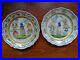 VINTAGE-TWO-PLATES-FRENCH-FAIENCE-HR-QUIMPER-BRETON-circa-1900s-01-gg