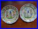 VINTAGE-TWO-PLATES-FRENCH-FAIENCE-HR-QUIMPER-BRETON-circa-1900s-01-ht