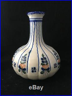 Vase Faience Sud Ouest Auvillar XIX 19 ème Antique French Earthenware
