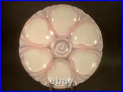 Vintage French Longwy Large Oyster Plate