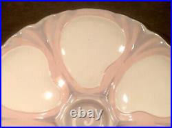 Vintage French Longwy Large Oyster Plate