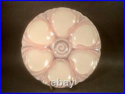 Vintage French Longwy Large Oyster Plate