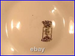 Vintage French Longwy Large Oyster Plate