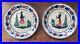 Vintage-Henriot-Quimper-France-Faience-Pottery-Breton-Man-Woman-Plates-8-01-zu