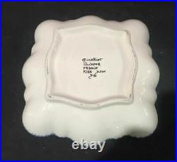 Vintage Henriot Quimper French Faience Style Art Pottery Tray