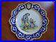 Vintage-One-Plate-French-Faience-Henriot-Quimper-Childreen-Breton-01-ik