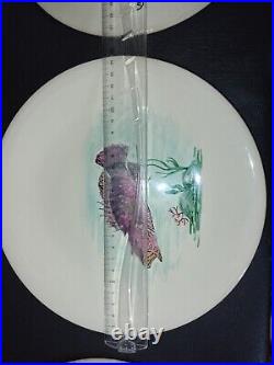 Vintage Proceram Aubagne en Provence Set of 6 fish Plates French Faience